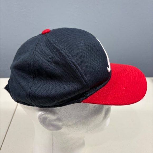 ATLANTA BRAVES Stitched Youth Hook And Loop Adjustable Baseball Hat Cap MLB - Picture 2 of 9